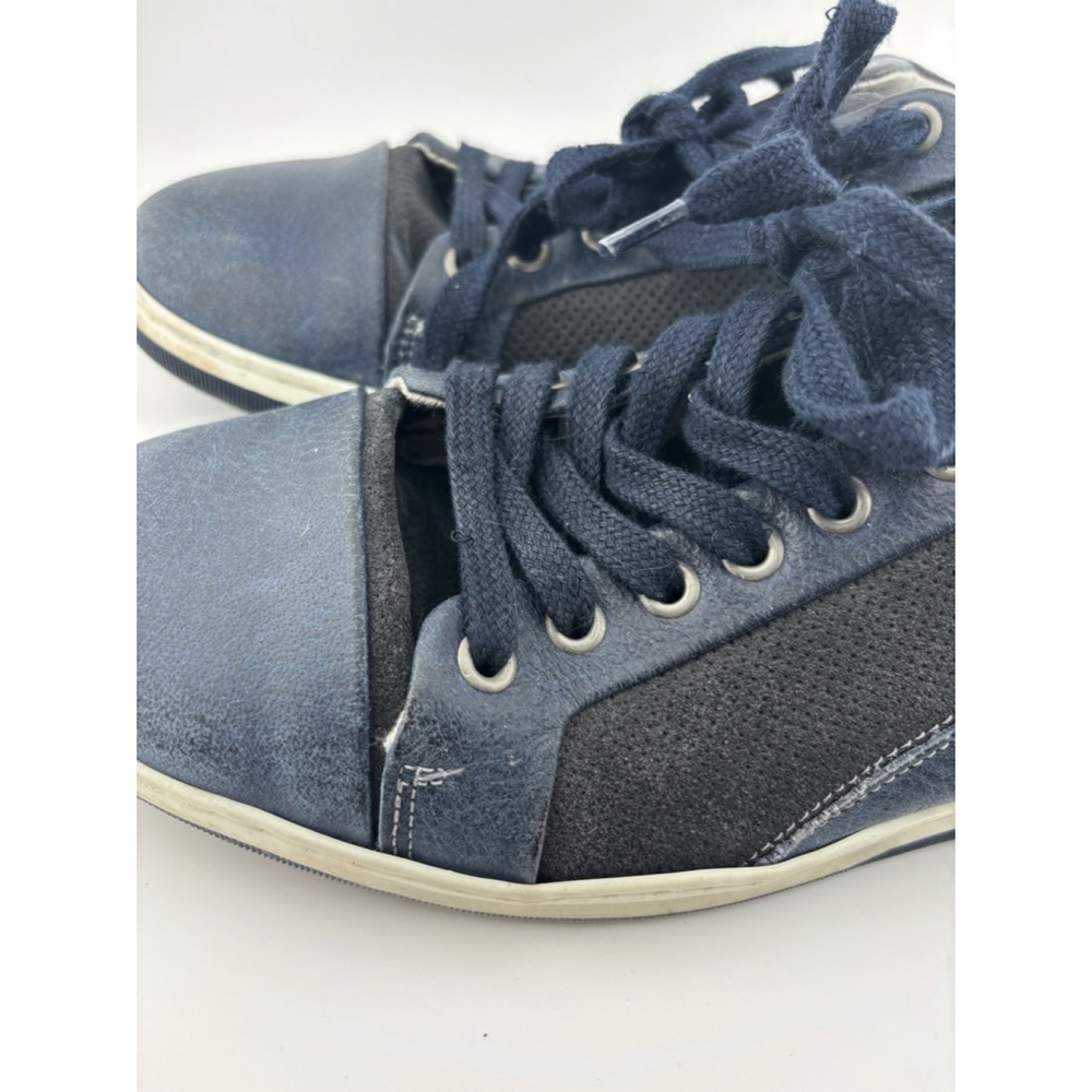 Men's Bull Boxer Sneakers, Size 8, Blue - Picture 7 of 13